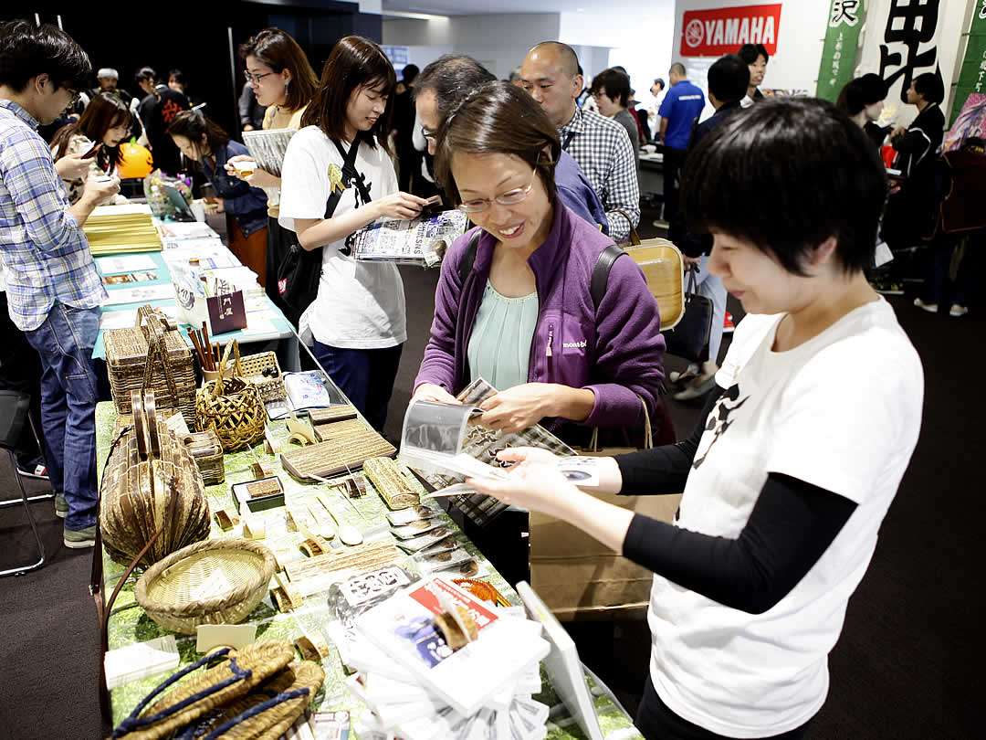 地方創生イノベーションカンファレンス INSPIRE（インスパイア）2019、竹虎ブース