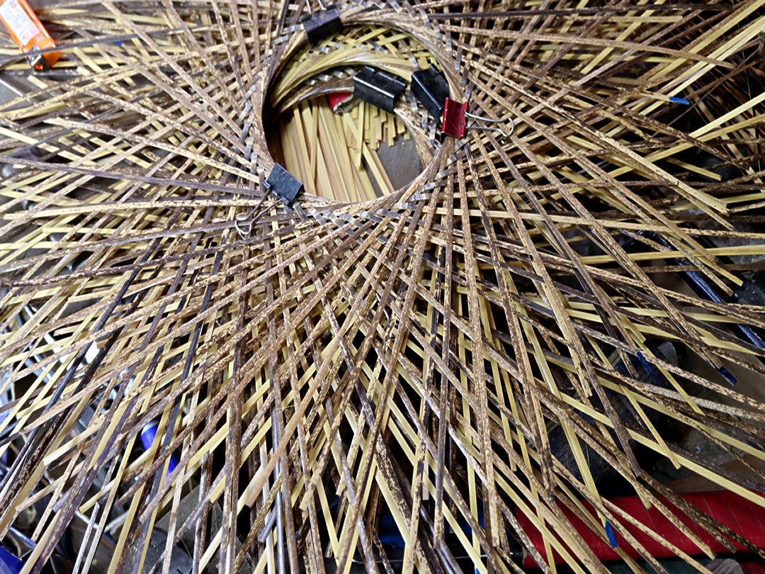 輪弧編み