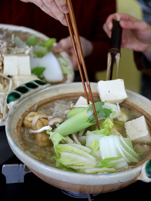 お鍋料理を更に楽しくする竹細工６点セット