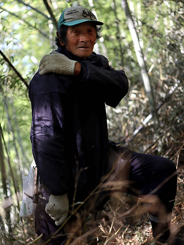 虎竹の里山の職人