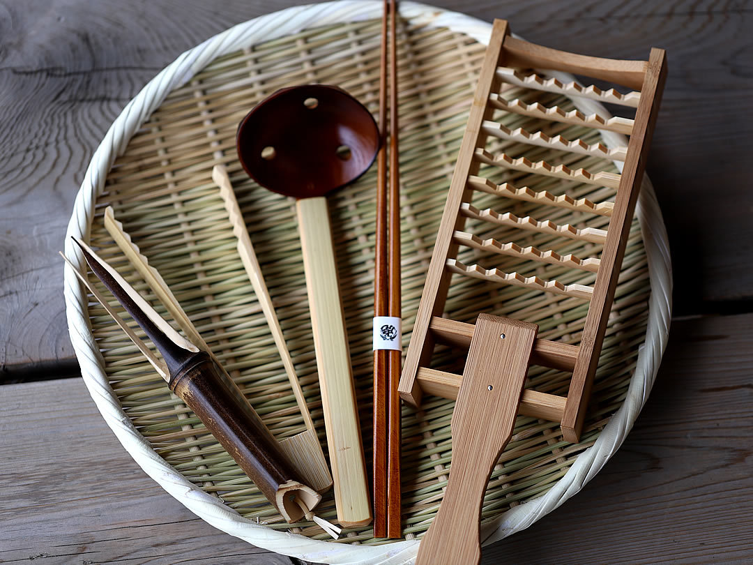 竹の鍋セット