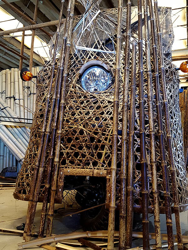 日本唯一虎竹自動車製造（Tiger Bamboo car）