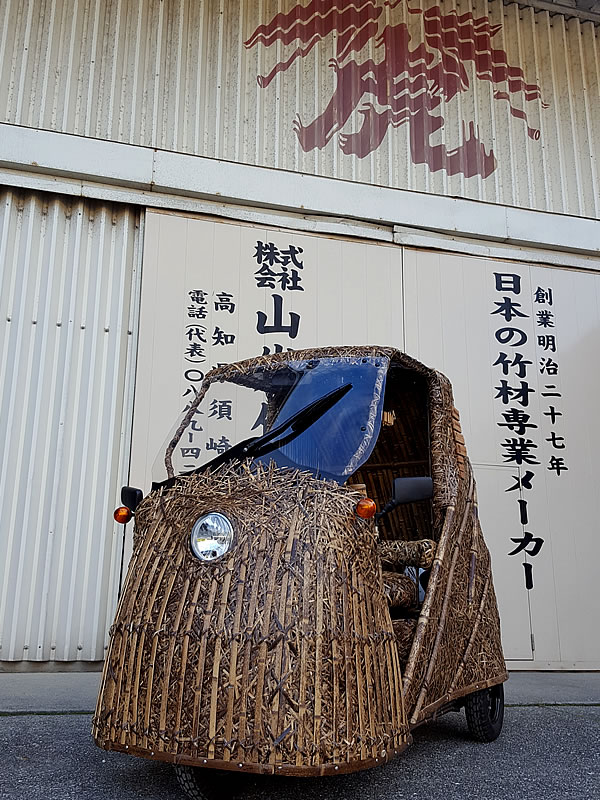 日本唯一の虎竹自動車、光岡自動車（Like-T3）
