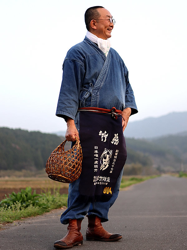 虎竹コンビニ用マイバッグ、竹虎四代目（山岸義浩）