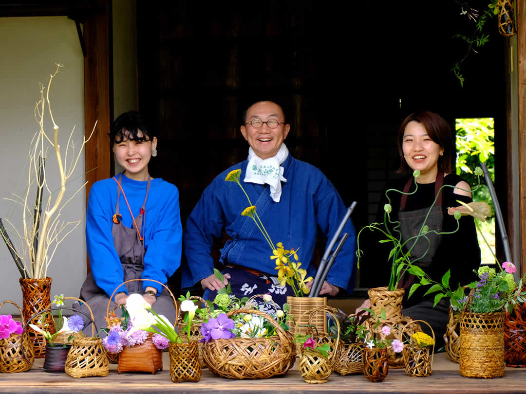 竹花籠、竹虎四代目（山岸義浩）