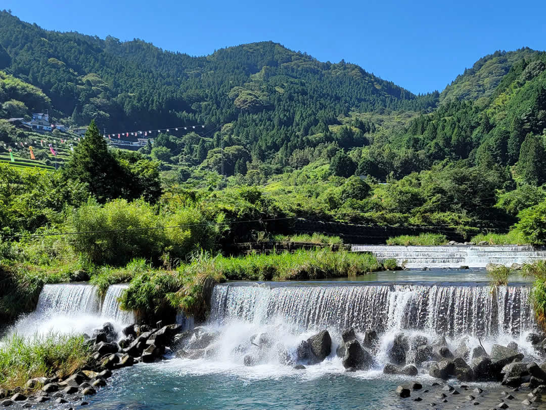 仁淀川支流の滝