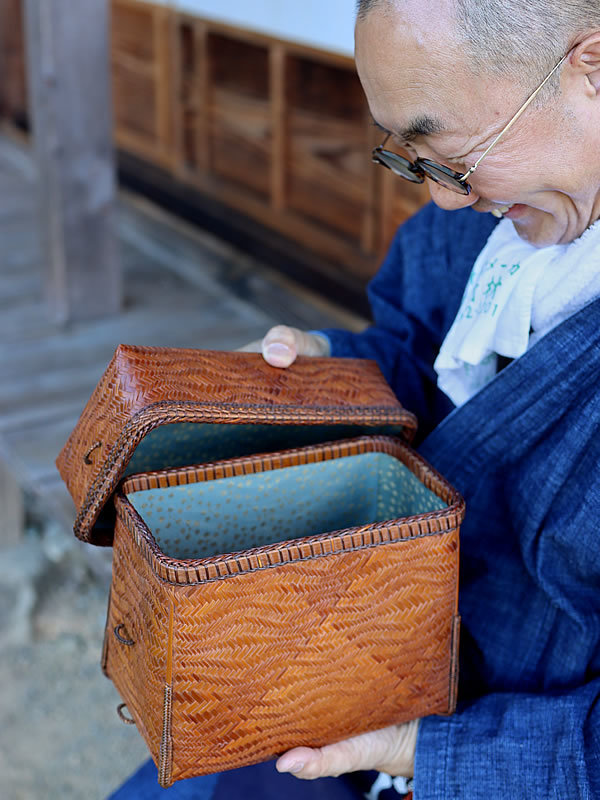 渡辺竹清作バッグ、竹虎四代目（山岸義浩）