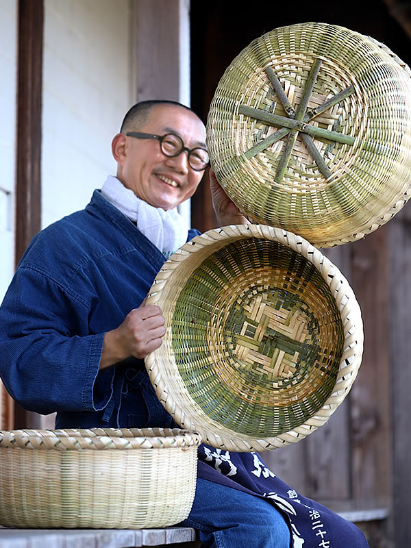 竹籠、竹虎四代目（山岸義浩）