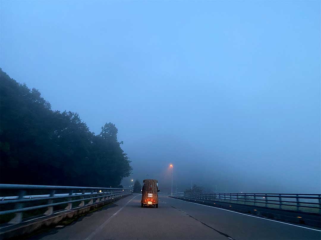 竹トラッカー霧の「チャレンジラン山口」