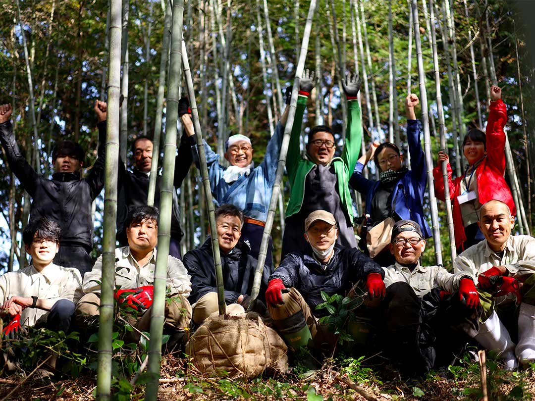 虎竹移植プロジェクト、牧野植物園職員