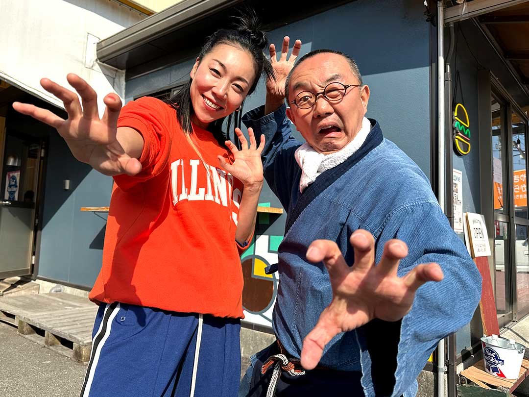 安藤桃子、竹虎四代目（山岸義浩）