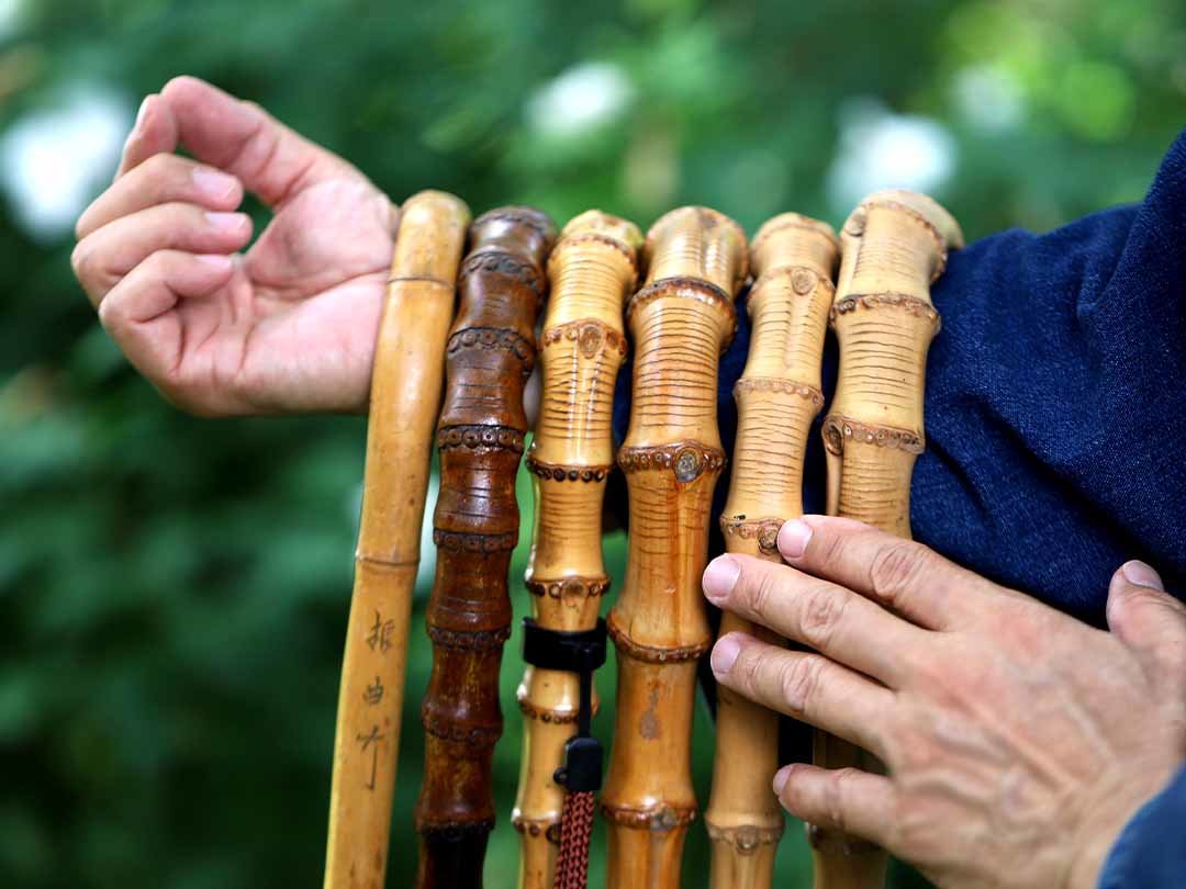 竹根ステッキ、竹根杖