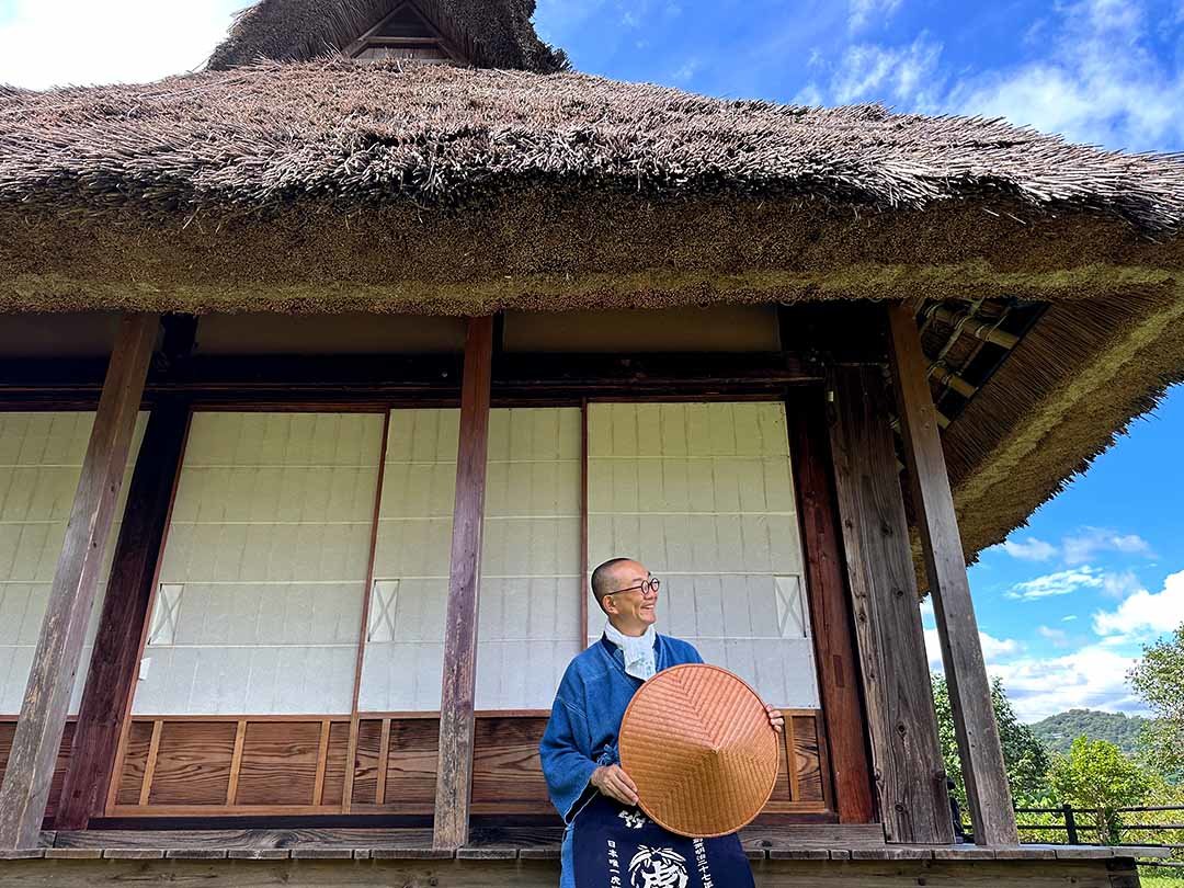 国産竹笠、竹虎四代目（山岸義浩）