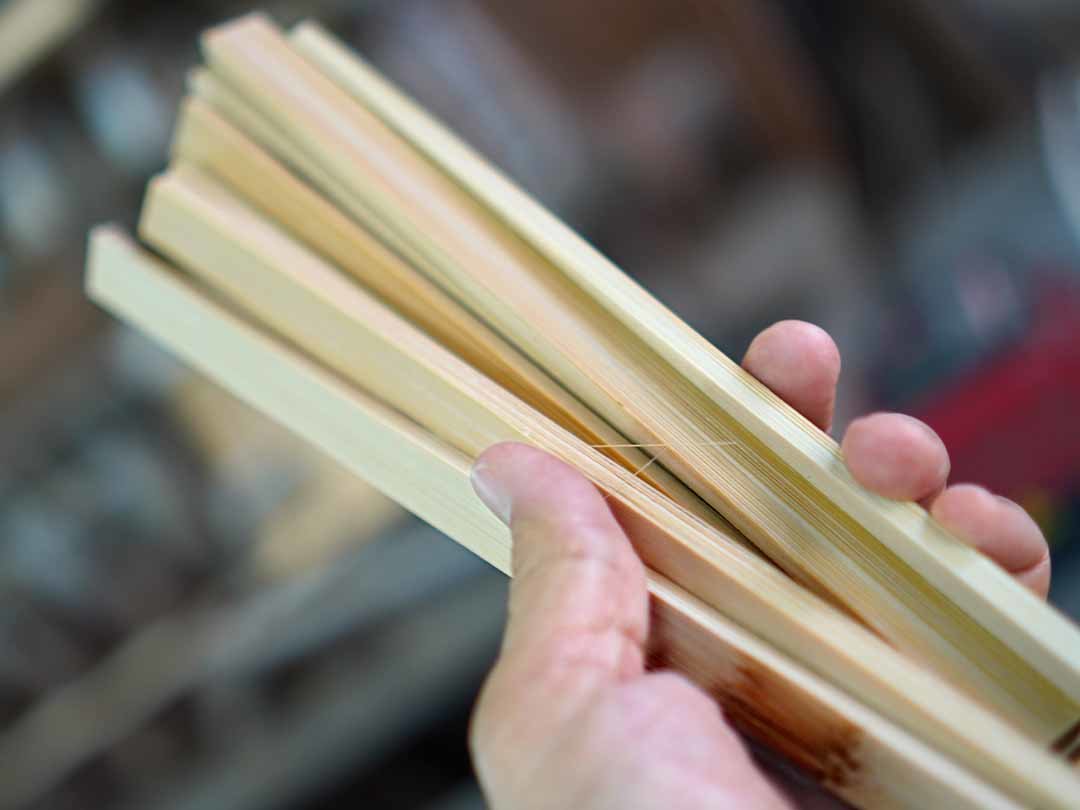 竹割り箸素材