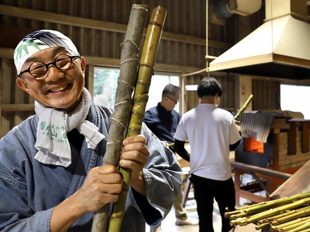 遍路杖（布袋竹）