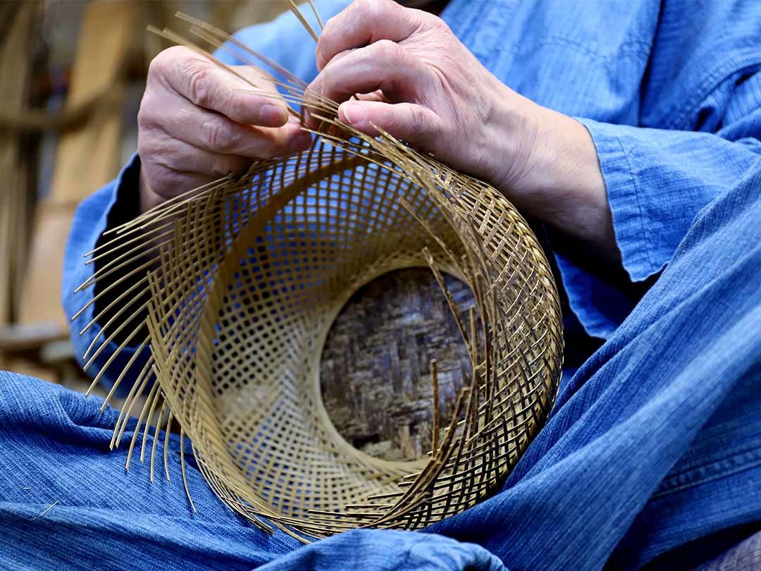 虎竹盛籠編み方