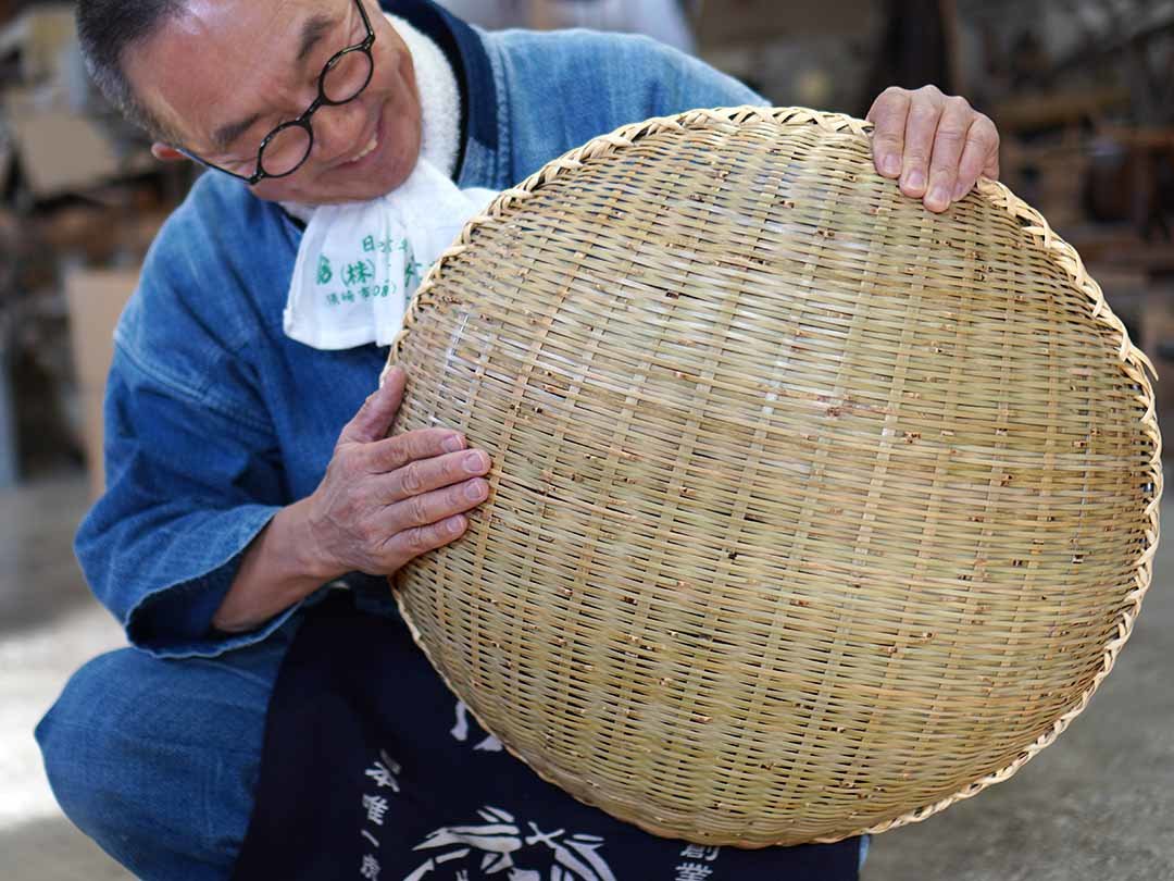 深編竹ざる