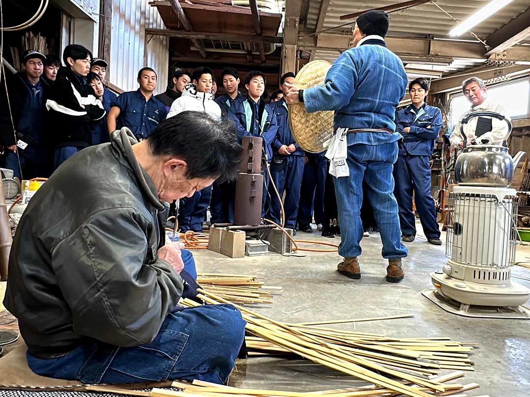 竹虎工場見学