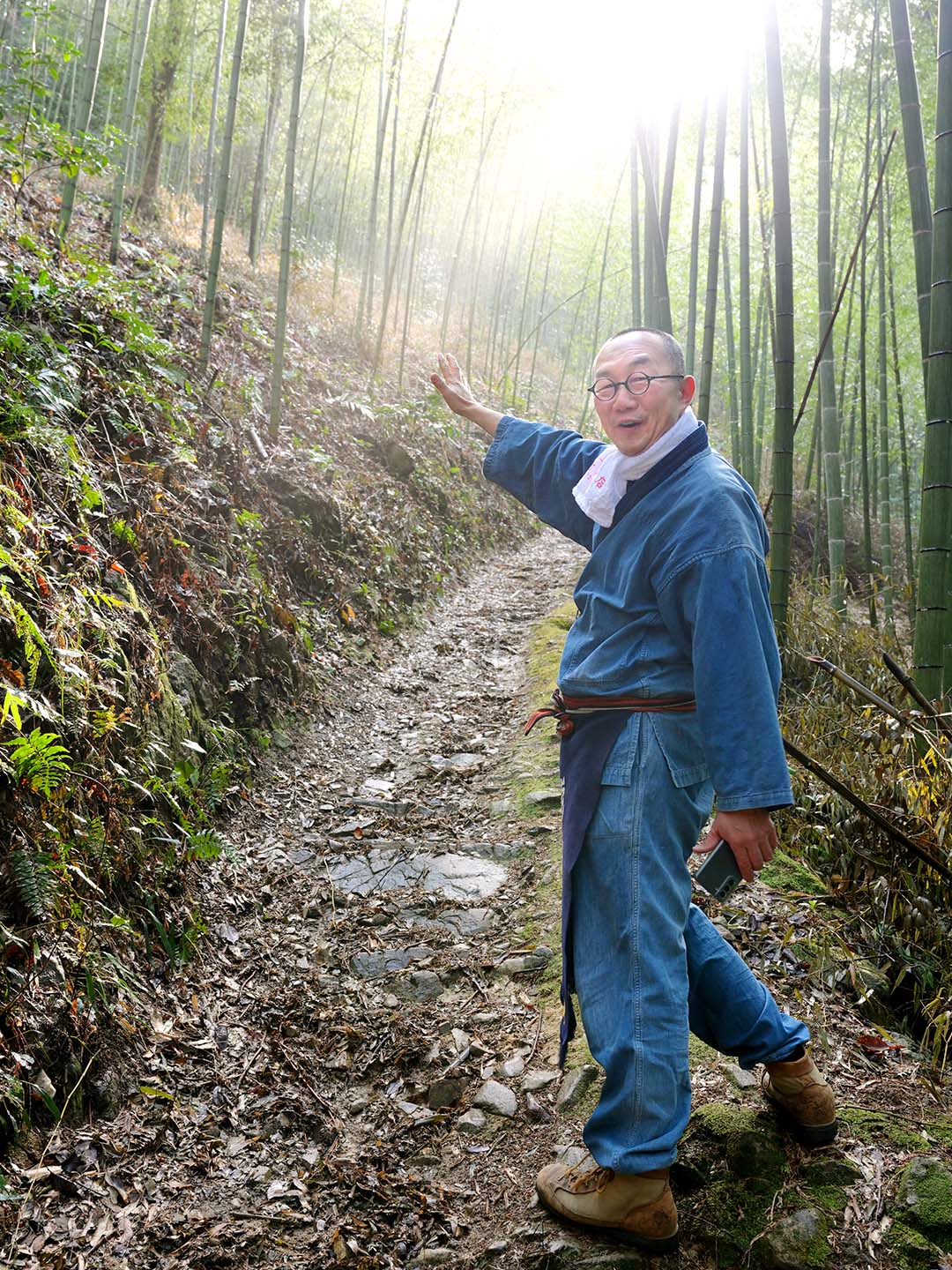 竹虎四代目、虎竹の竹林