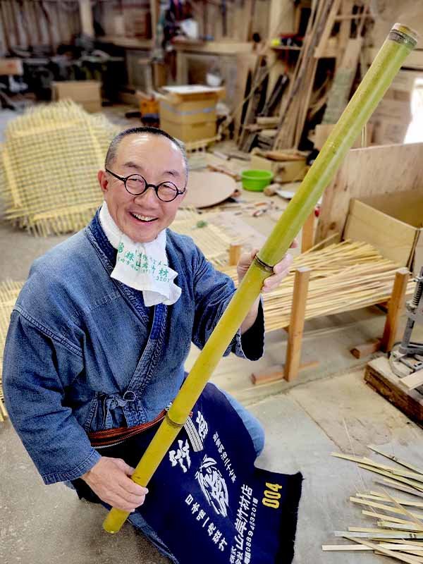 タイワンマダケ・桂竹、竹虎四代目（山岸義浩）