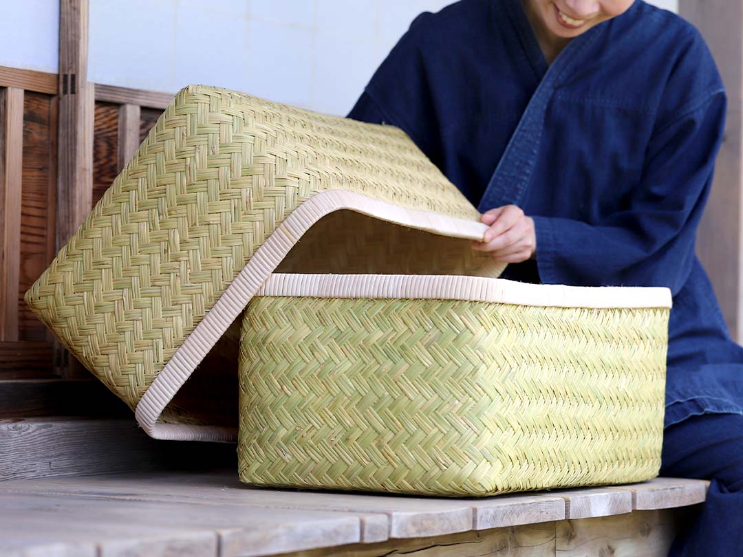 スズ竹行李