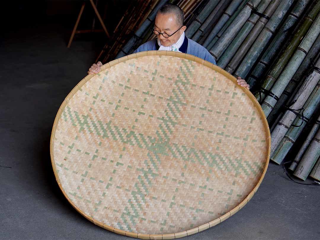 特大竹ざる