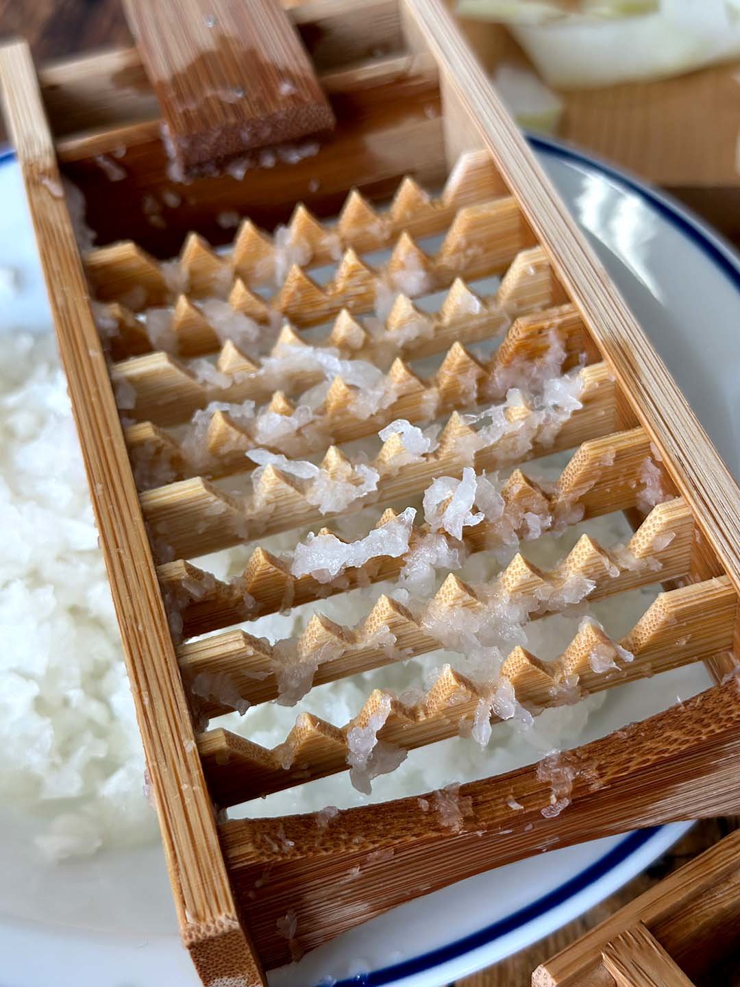 竹製鬼おろしの鬼歯