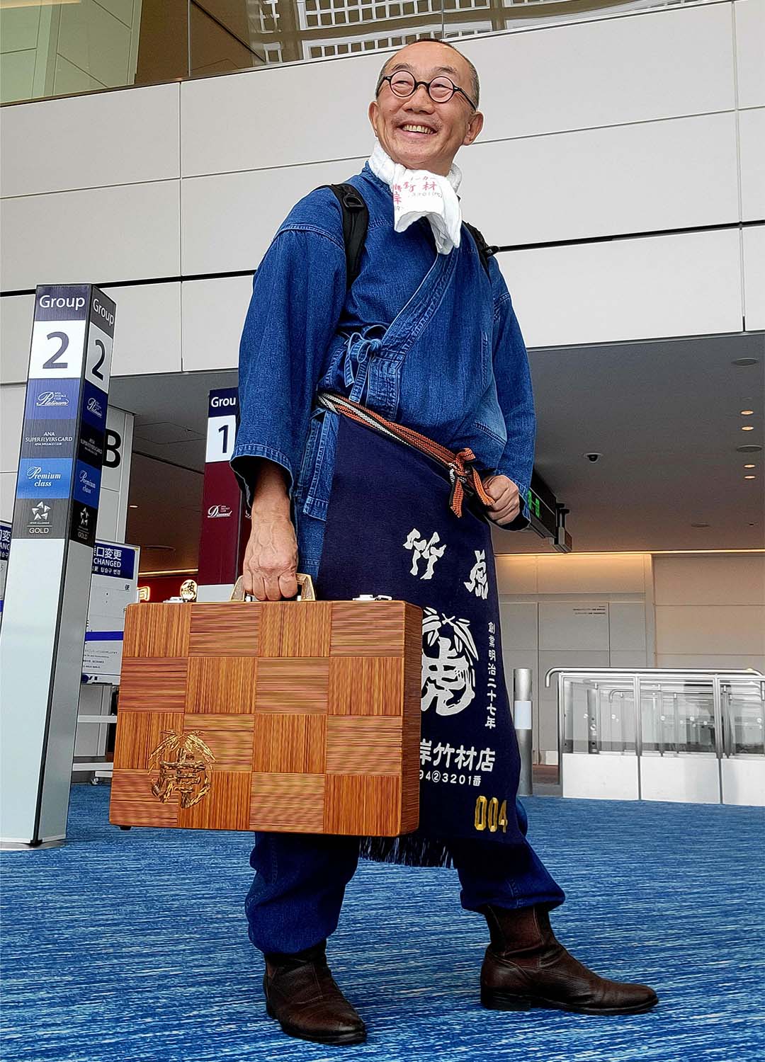 竹ヒゴアタッシュケース、竹虎四代目（山岸義浩）