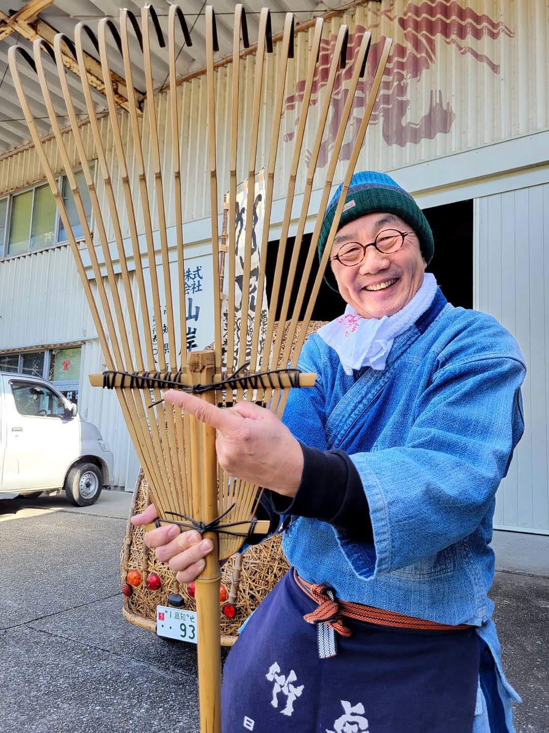 別注国産熊手、竹虎四代目(山岸義浩)