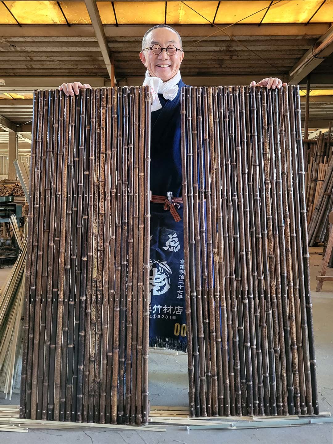 黒竹玄関すのこ、YOSHIHIRO YAMAGISHI