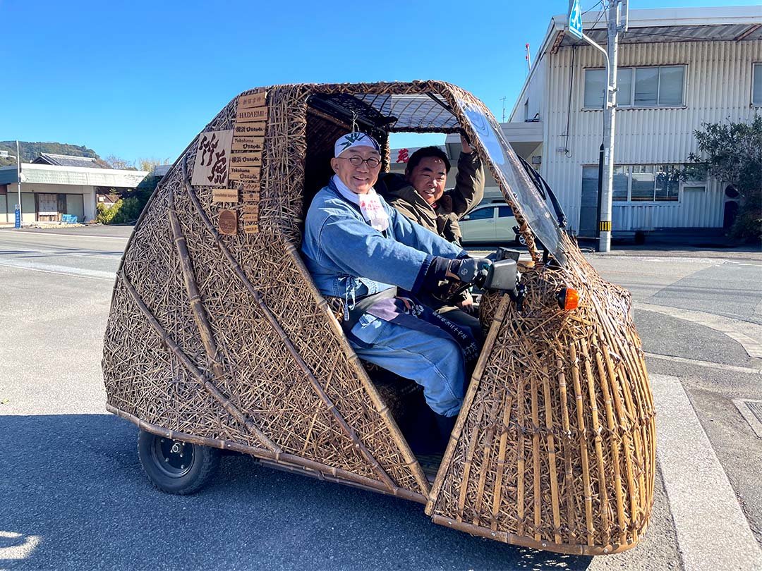 ドランクドラゴンの塚地武雅さん「遠くへ行きたい」竹トラッカー