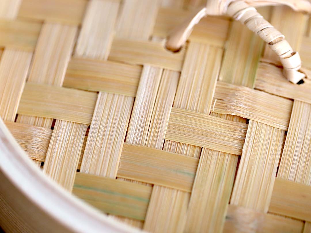 竹網代蓋のせいろ