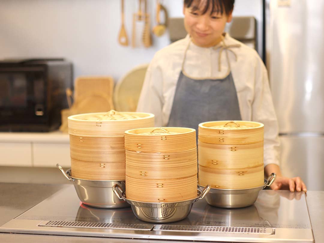 IHで使える蒸篭鍋