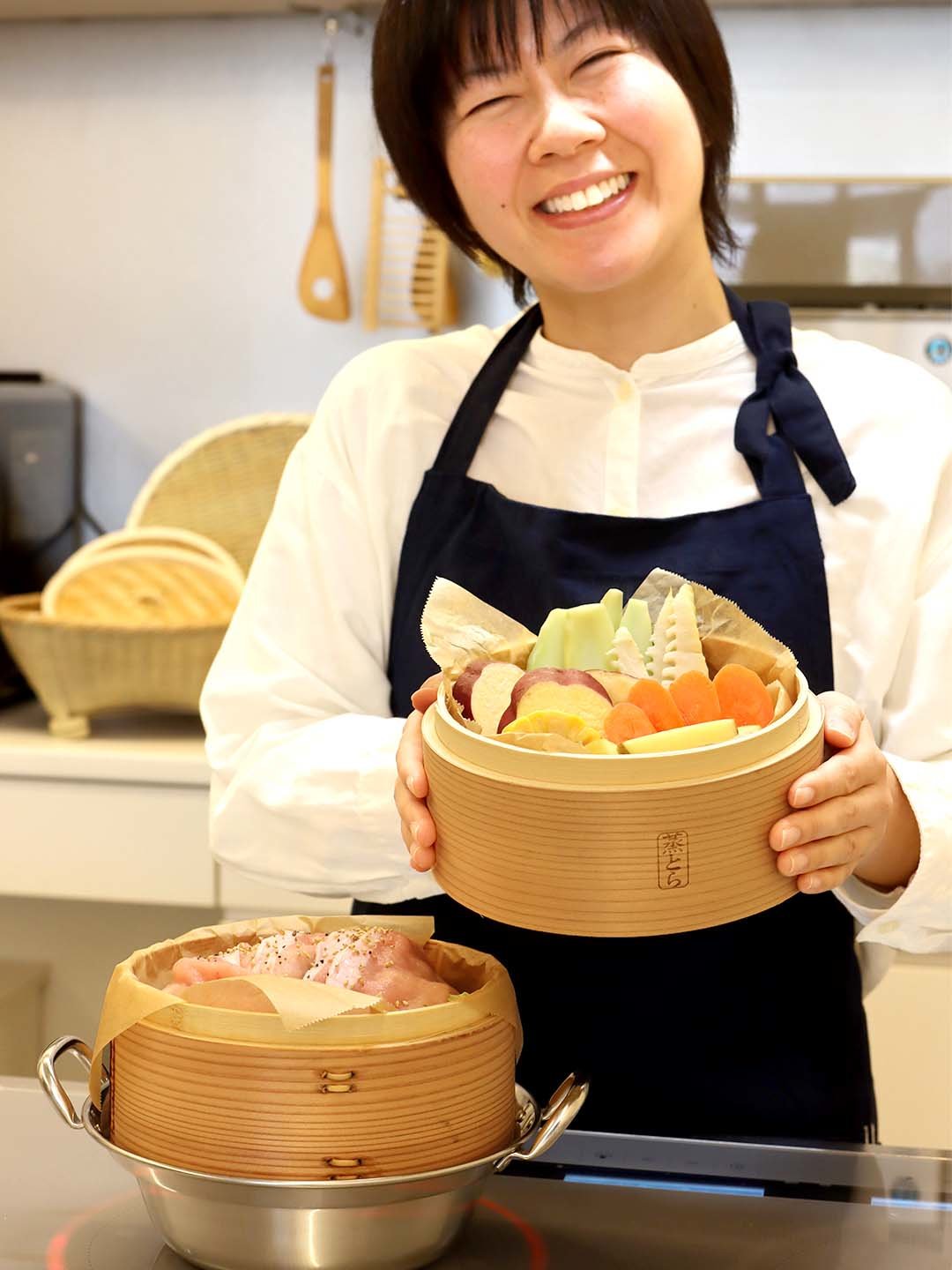 蒸篭「蒸とら」スチームフード