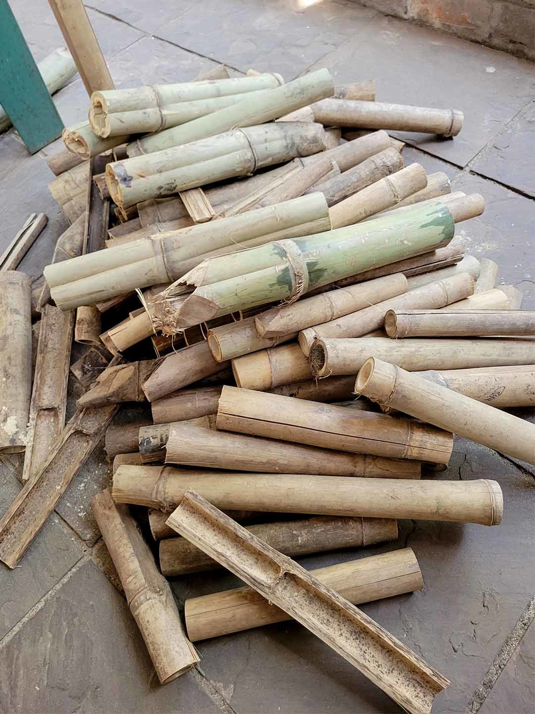 インドの竹材