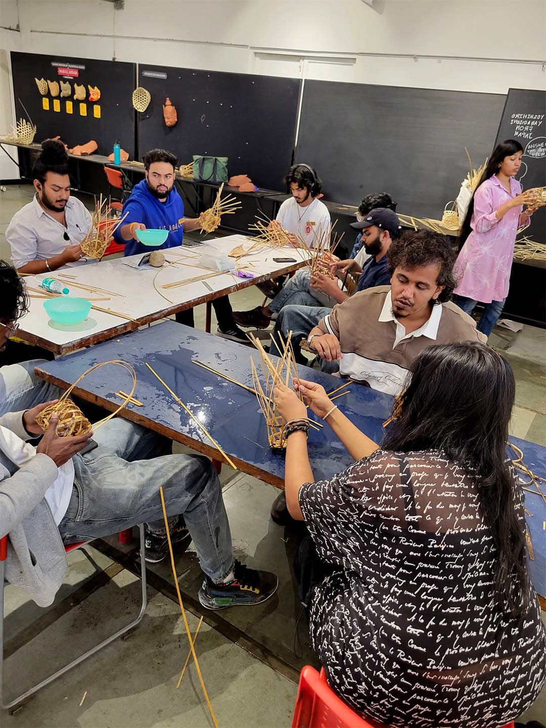 インド国立デザイン研究所（National Institute of Design）、竹ワークショップ