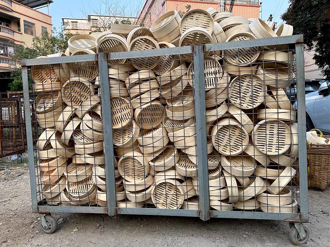 せいろ天日干し