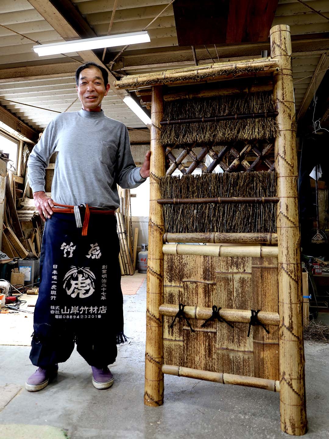 片袖屋根付き、竹虎工場