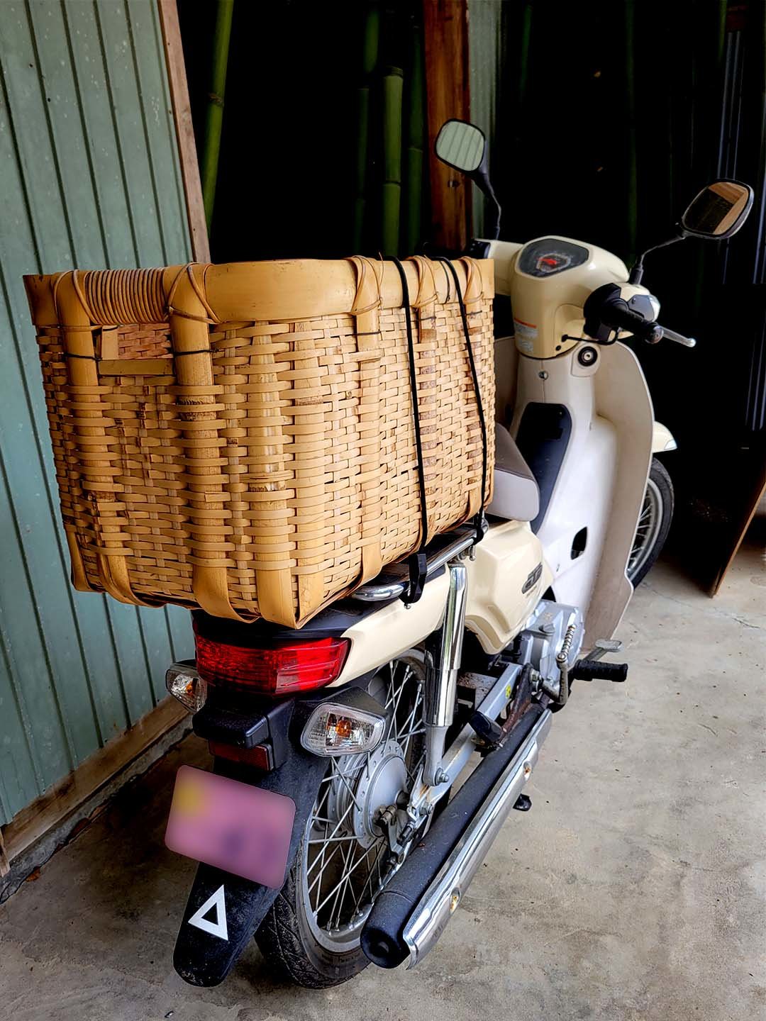 自転車籠、御用籠