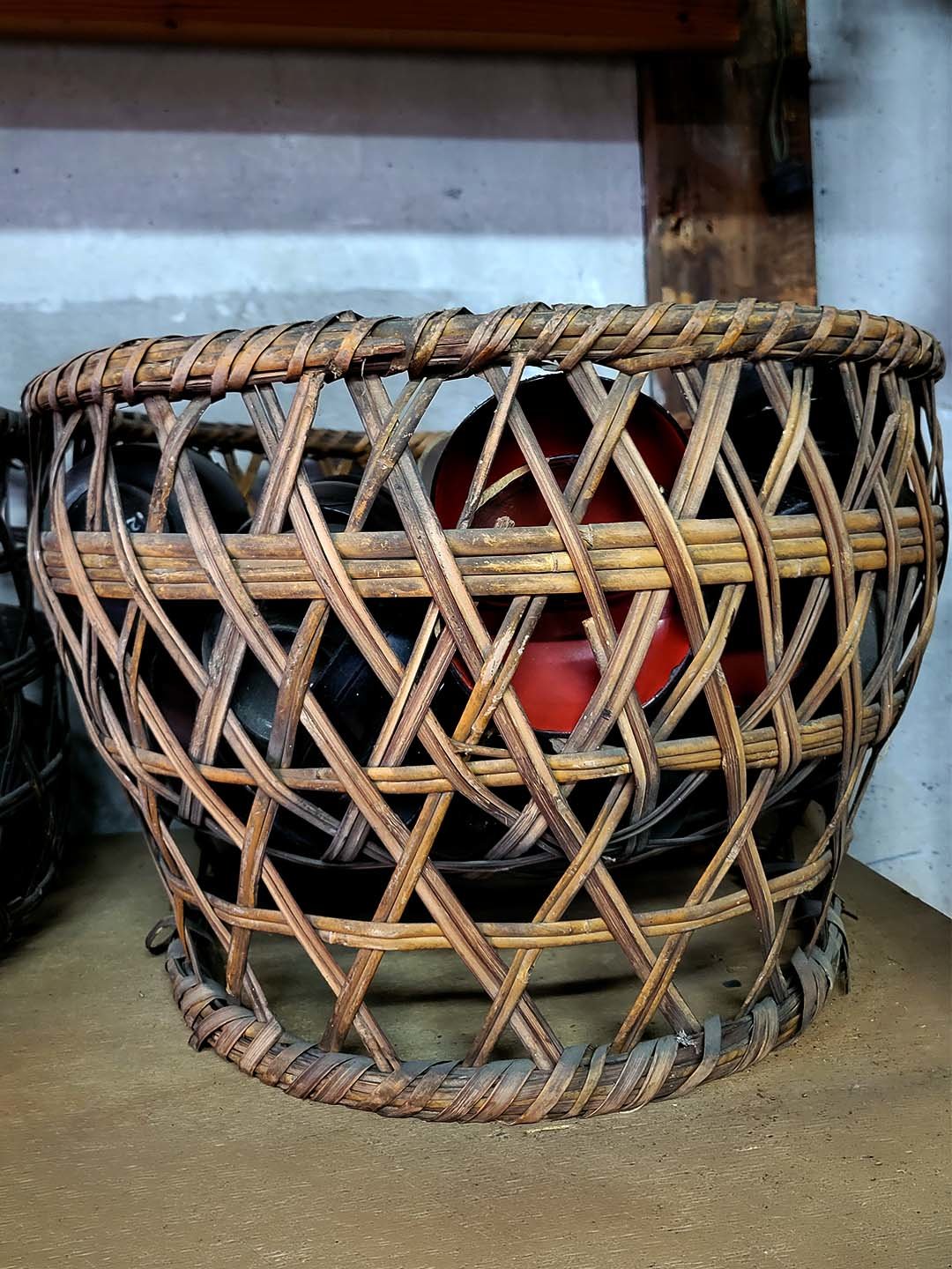 竹茶椀籠