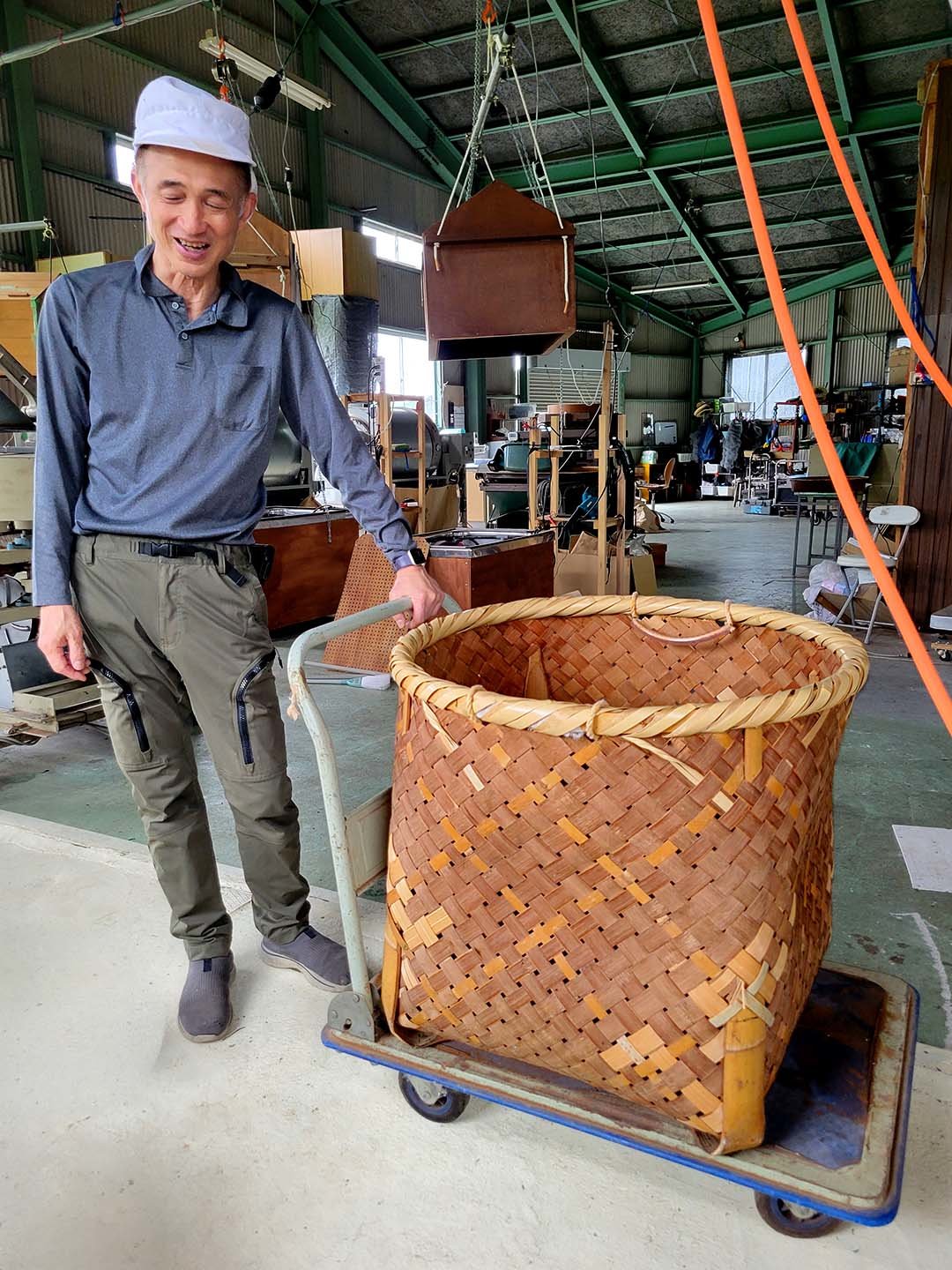 伝統の茶籠
