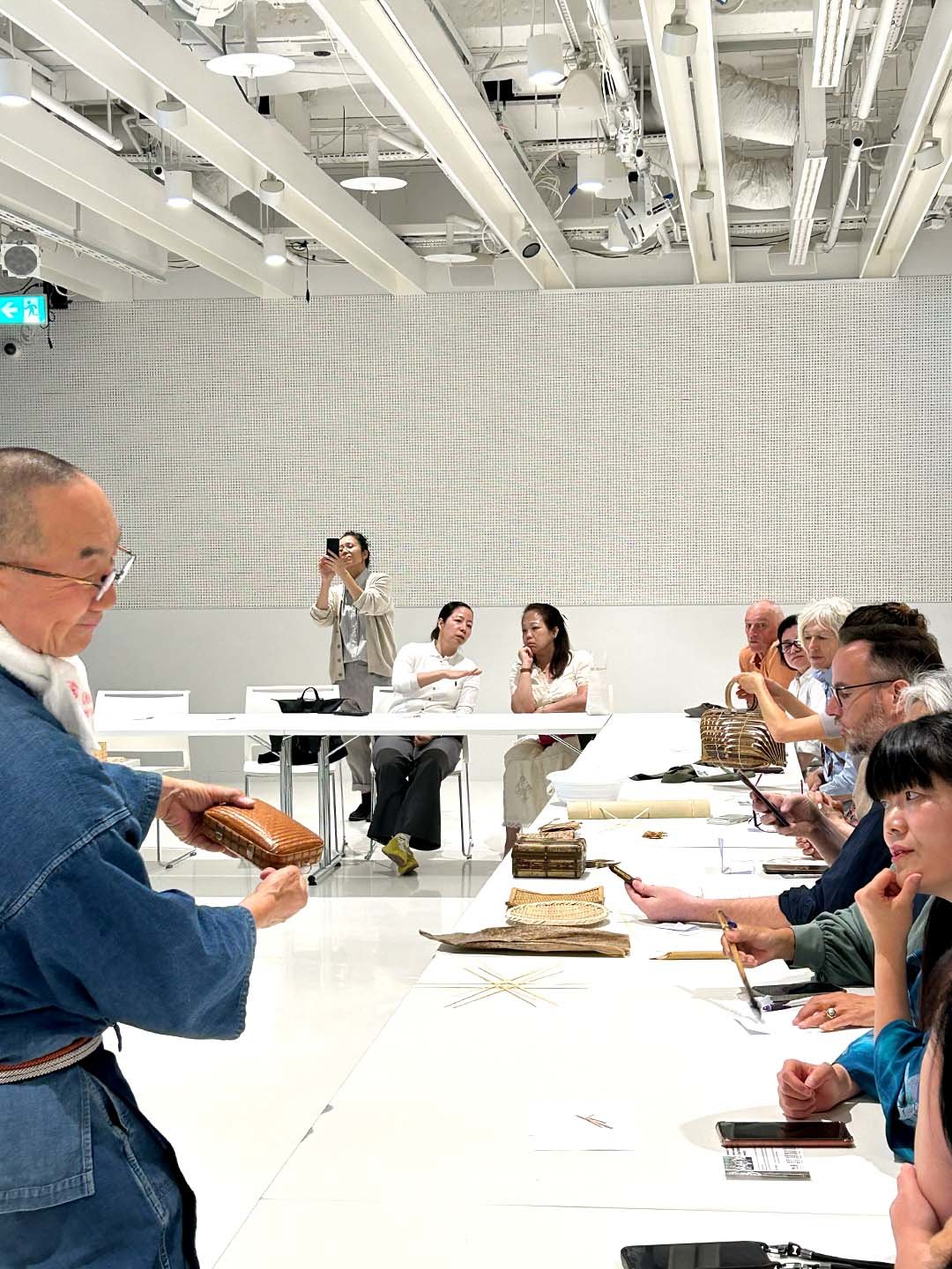 ジャパンハウス ロンドン(Japan House London)、竹虎四代目、煤竹パーティーバッグ