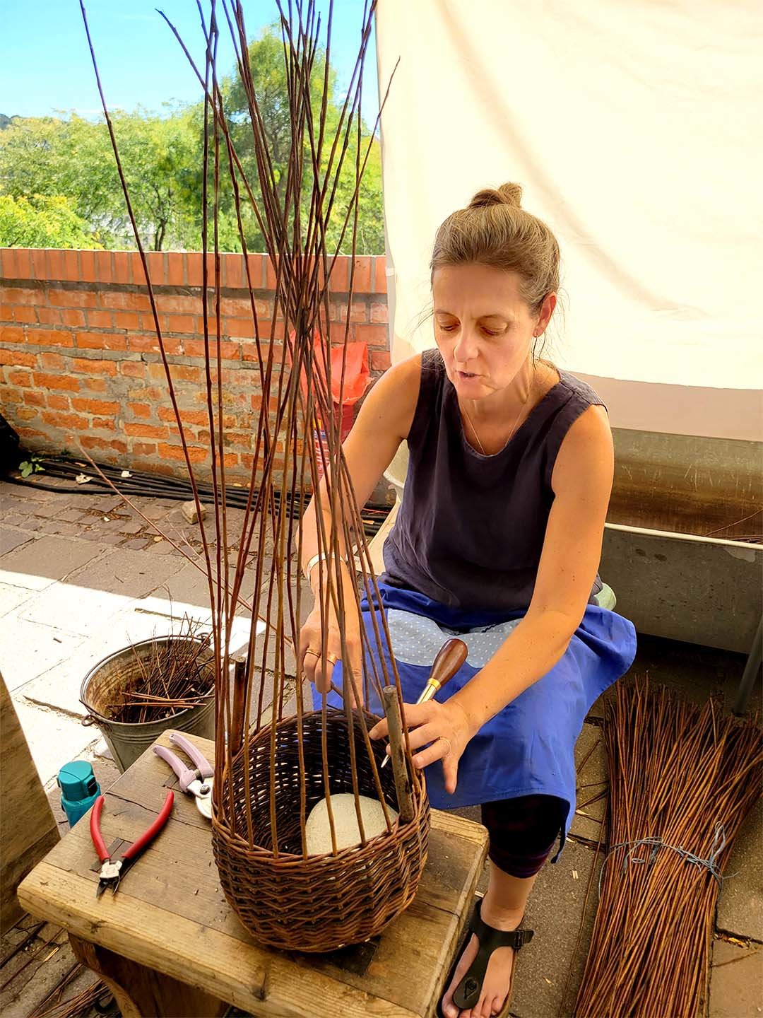 柳細工職人