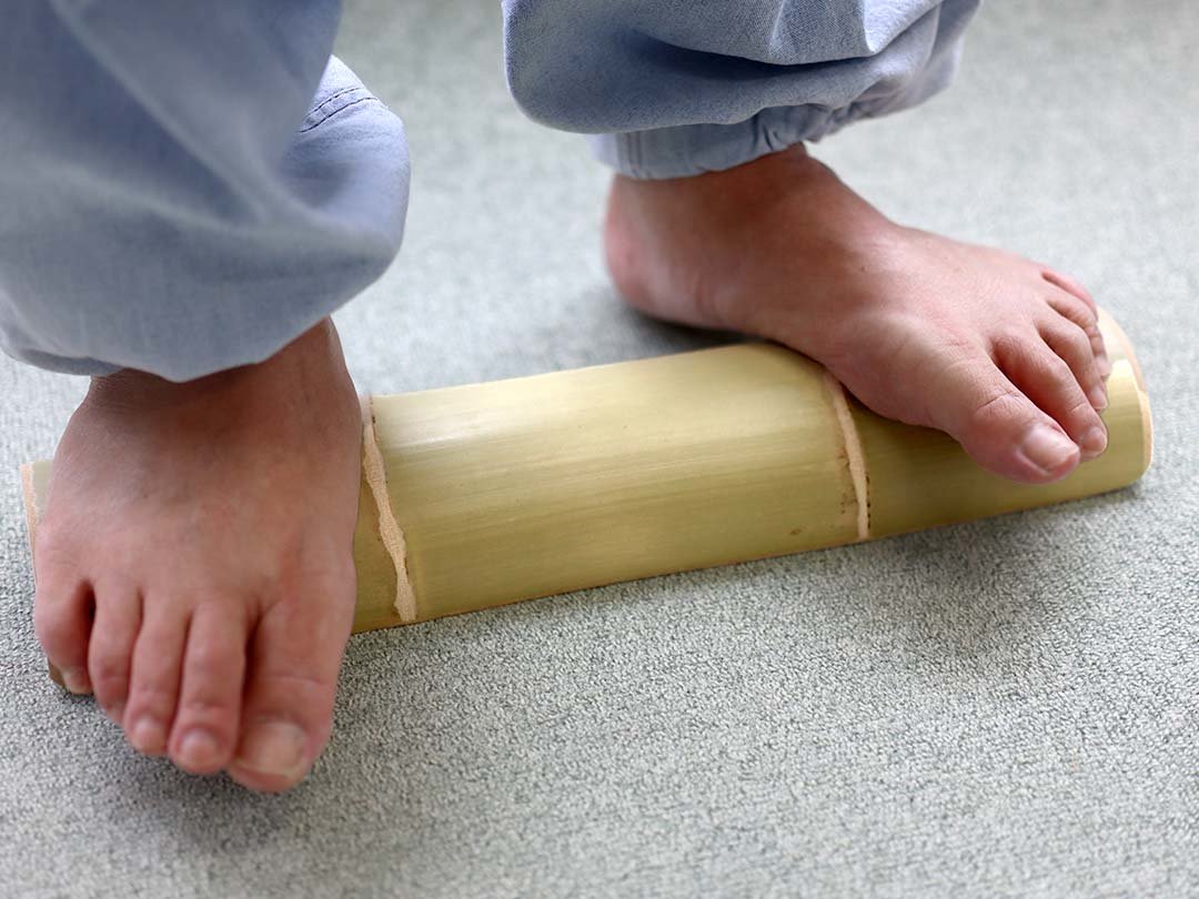 青竹踏み