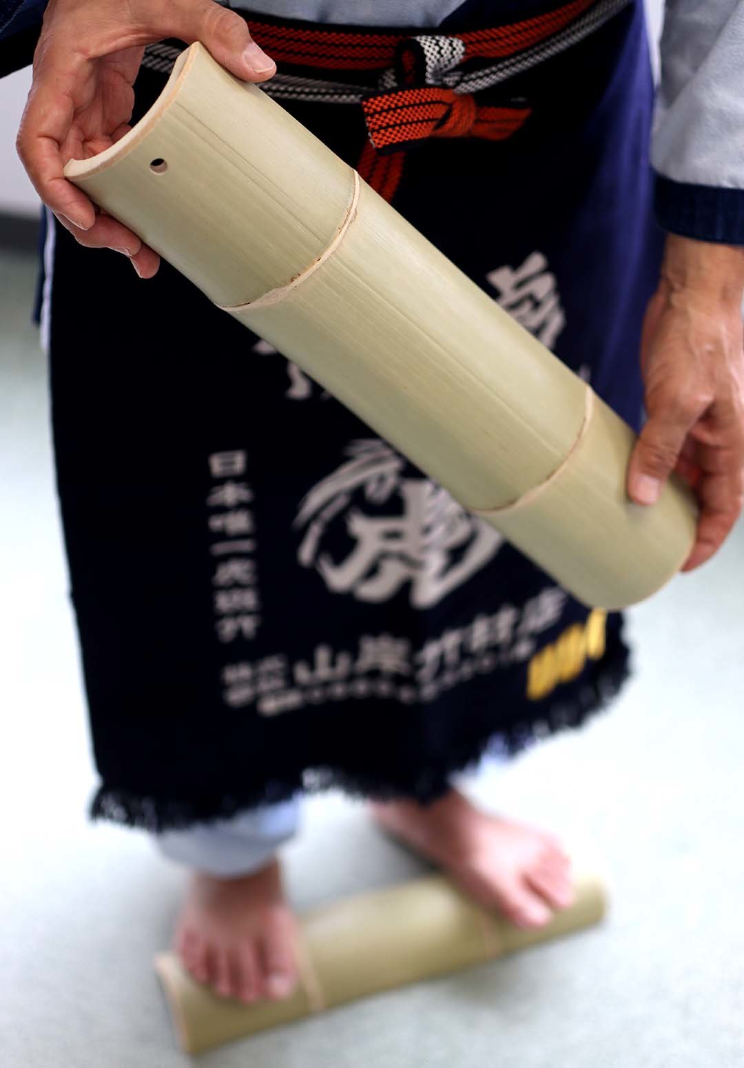 青竹踏み