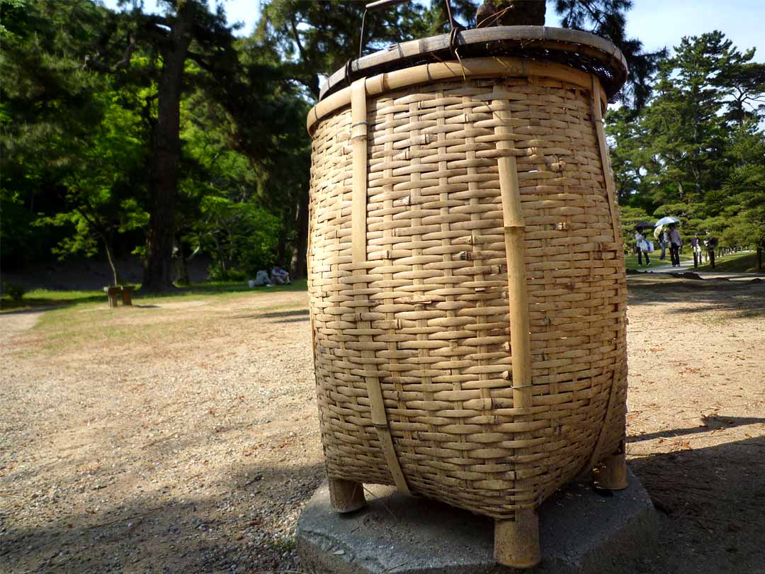 栗林公園ちり箱