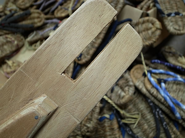 竹皮スリッパ木型