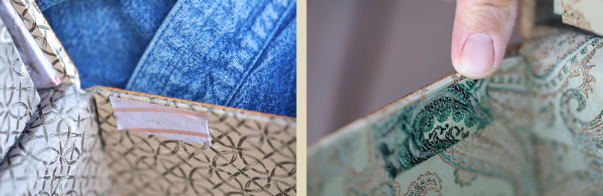 竹ヒゴ市松アタッシュケース（虎竹ハンドル）のご注意