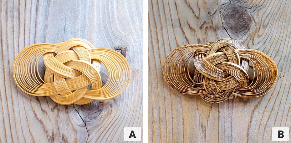 【特別限定販売】竹ブローチ