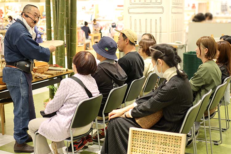 ジェイアール名古屋タカシマヤ「竹フェス！」四代目トークショー